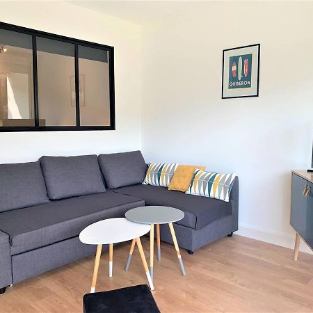 Quiberon, Appart 2 Pieces Renove, A 2 Pas De La Plage, Loggia Sud, Garage, Classe 2*, Pour 3 Pers. - Fr-1-478-182 Zewnętrze zdjęcie