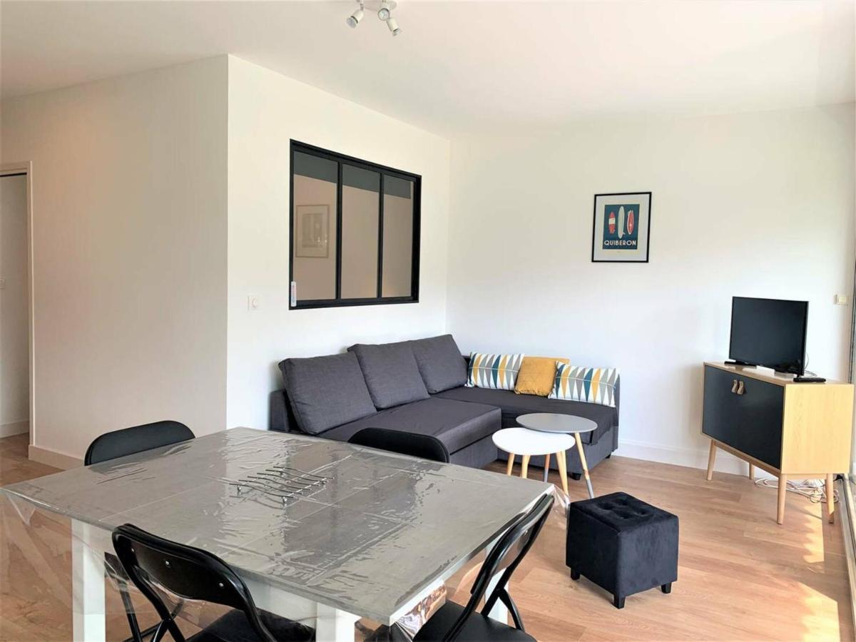 Quiberon, Appart 2 Pieces Renove, A 2 Pas De La Plage, Loggia Sud, Garage, Classe 2*, Pour 3 Pers. - Fr-1-478-182 Zewnętrze zdjęcie